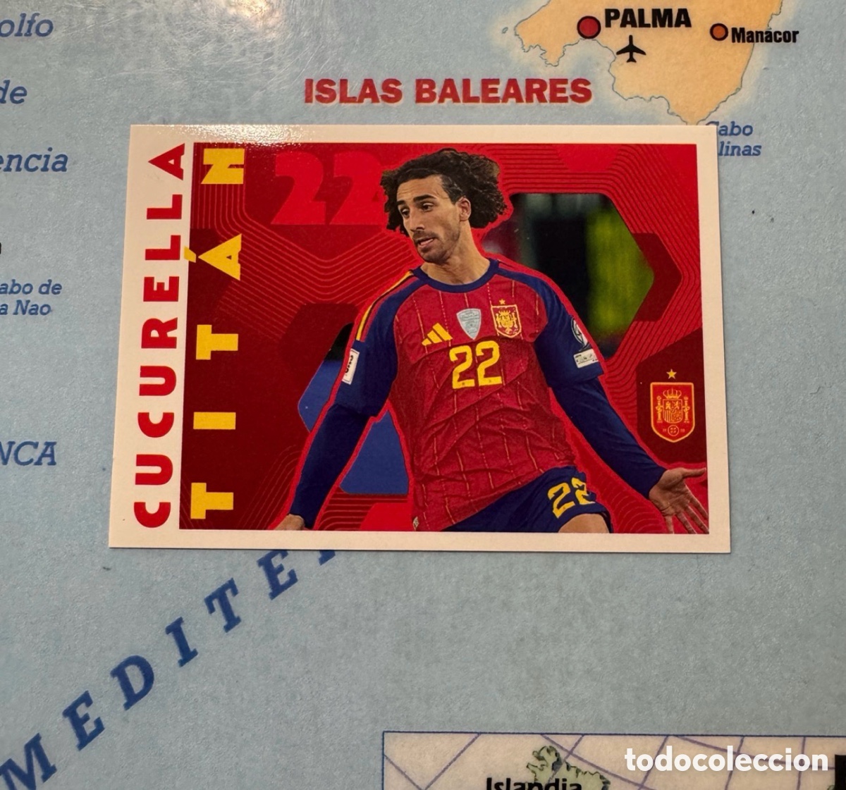 Cromos de f&uacute;tbol: Cucurella n&uacute;mero 67 la selecci&oacute;n espa&ntilde;ola &ldquo;Espa&ntilde;a 2026&rdquo; del Carrefour 2026