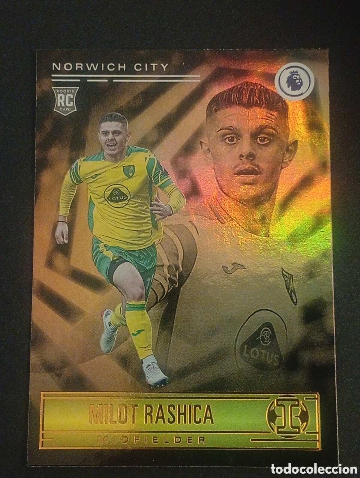 Cromos de f&uacute;tbol: rookie 191 MILOT RASHICA NORWICH PANINI CHRONICLES 2021 2022 21 22 PREMIER LEAGUE