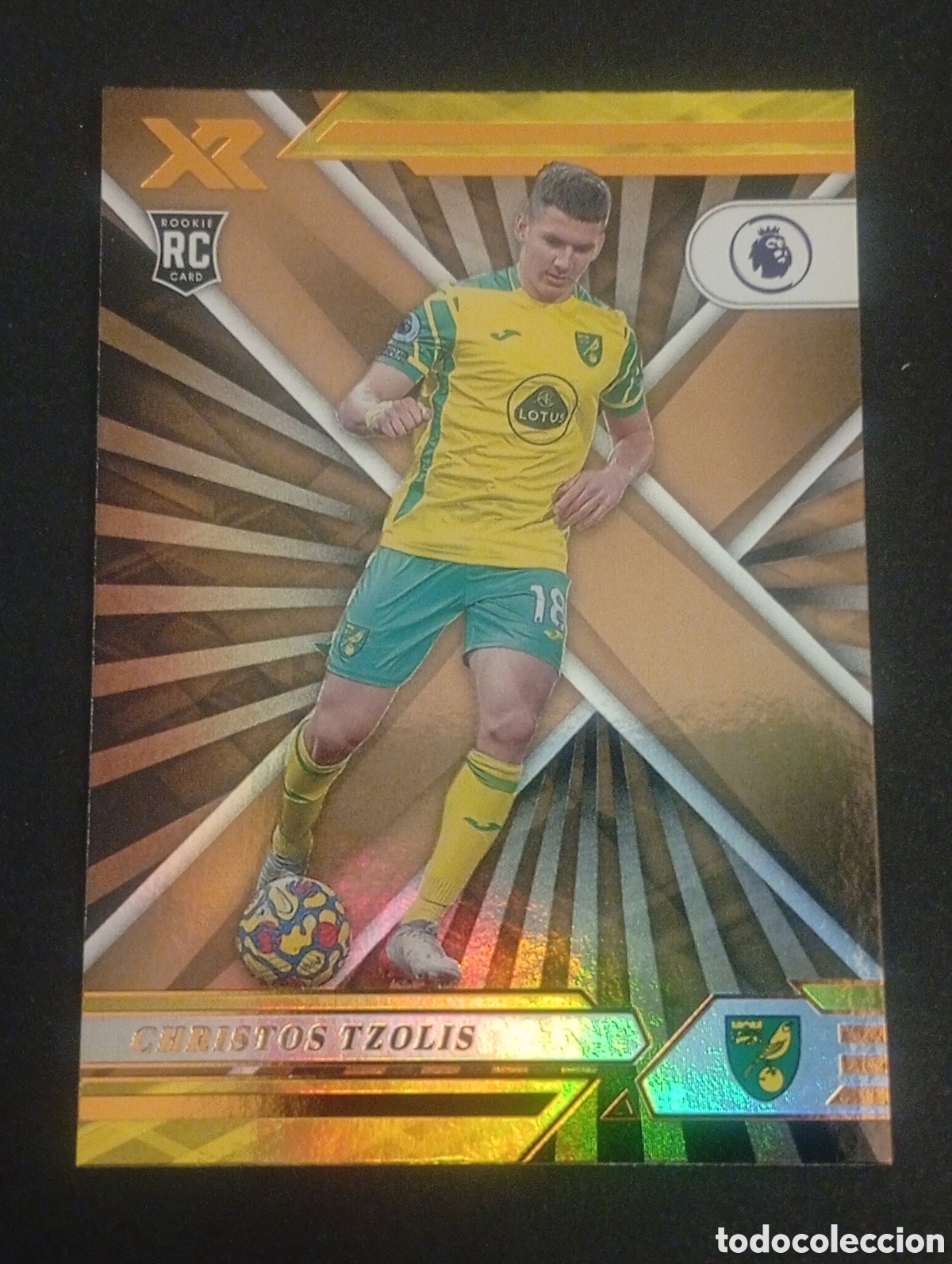 Cromos de f&uacute;tbol: rookie 127 CHRISTOS TZOLIS NORWICH PANINI CHRONICLES 2021 2022 21 22 PREMIER LEAGUE