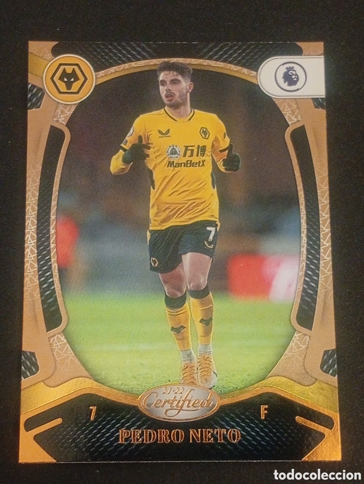 Cromos de f&uacute;tbol: 170 PEDRO NETO WOLVERHAMTON PORTUGAL PANINI CHRONICLES 2021 2022 21 22 PREMIER LEAGUE