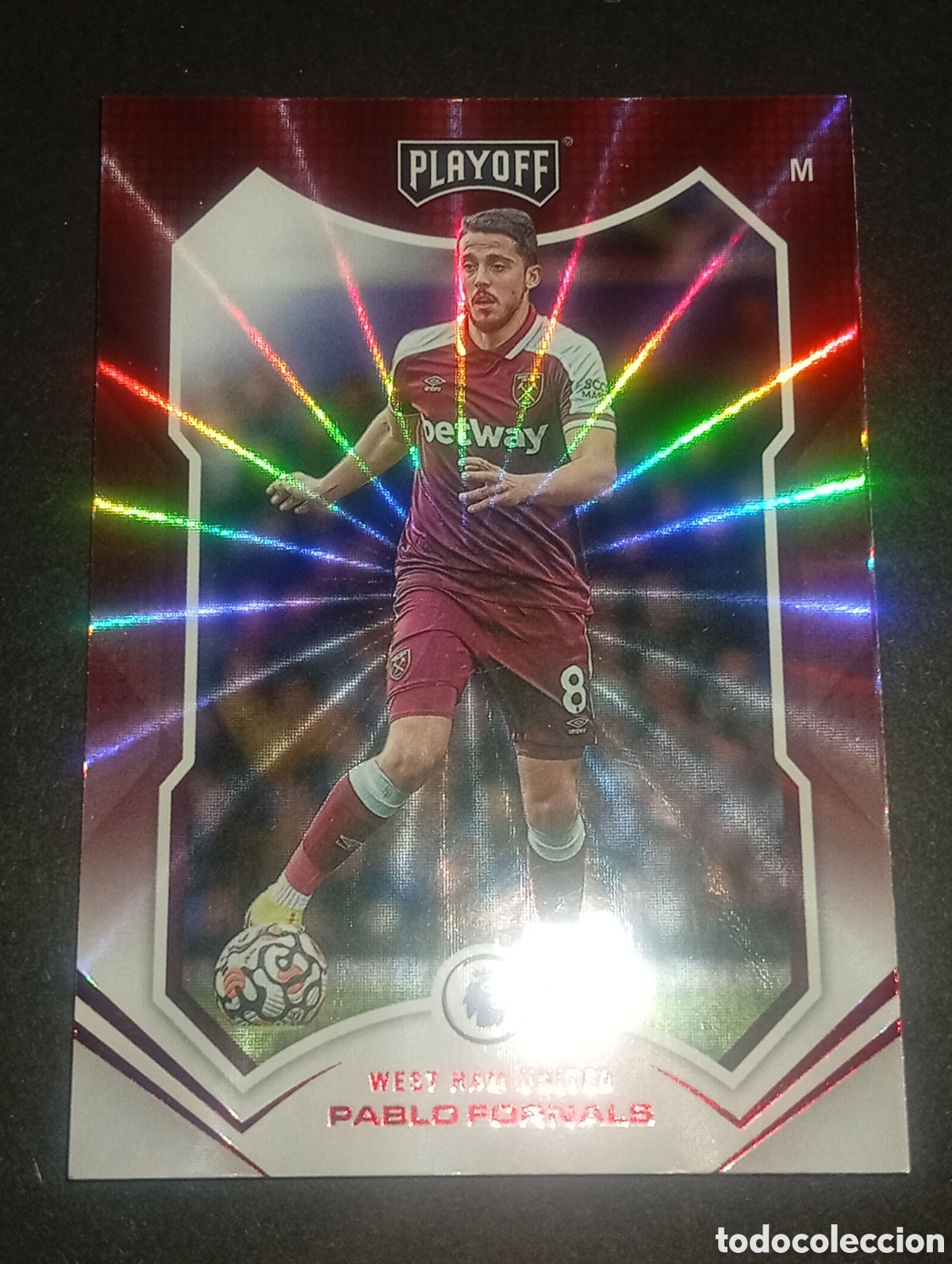 Cromos de f&uacute;tbol: laser 79 PABLO FORNALS WEST HAM PLAYOFF