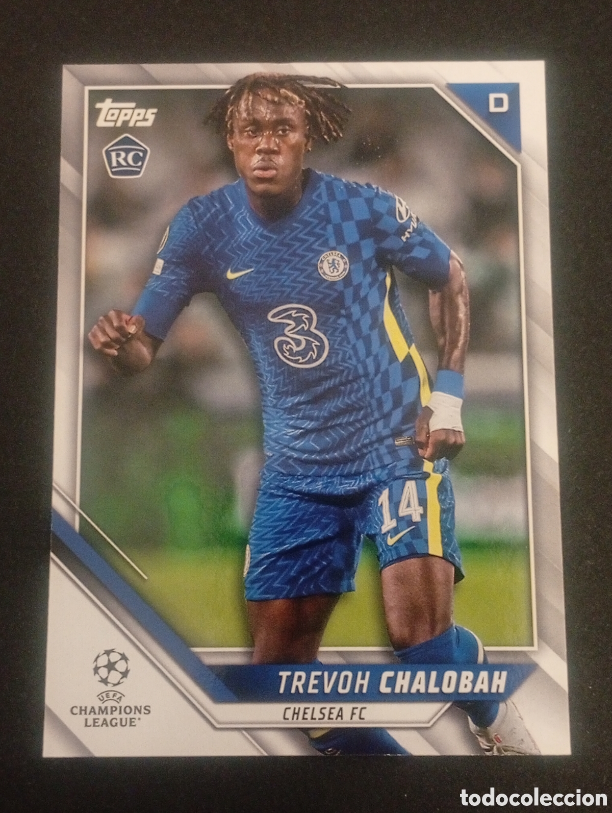 Cromos de f&uacute;tbol: jap&oacute;n rookie TREVOH CHALOBAH CHELSEA TOPPS FLAGSHIP 2021 2022 21 22 CARDS PANINI