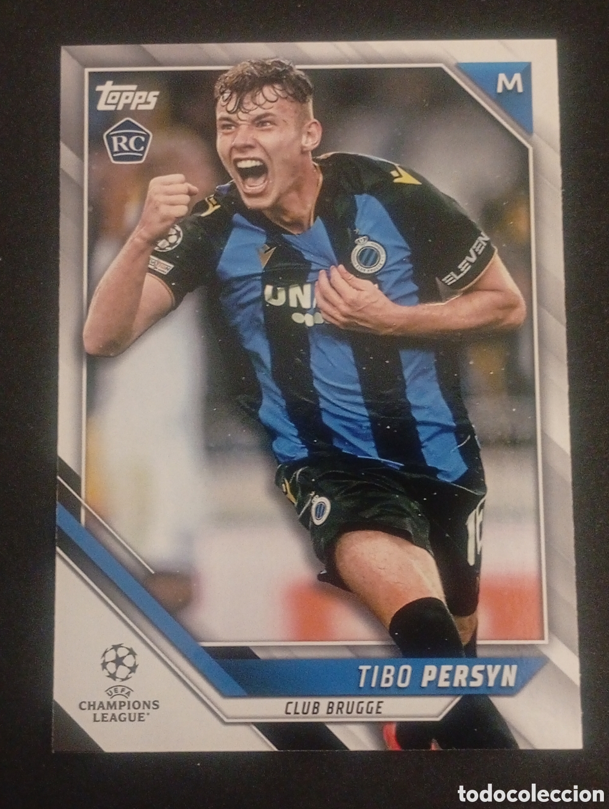 Cromos de f&uacute;tbol: jap&oacute;n rookie 12 TIBO PERSYN BRUGGE TOPPS FLAGSHIP 2021 2022 21 22 CARDS PANINI