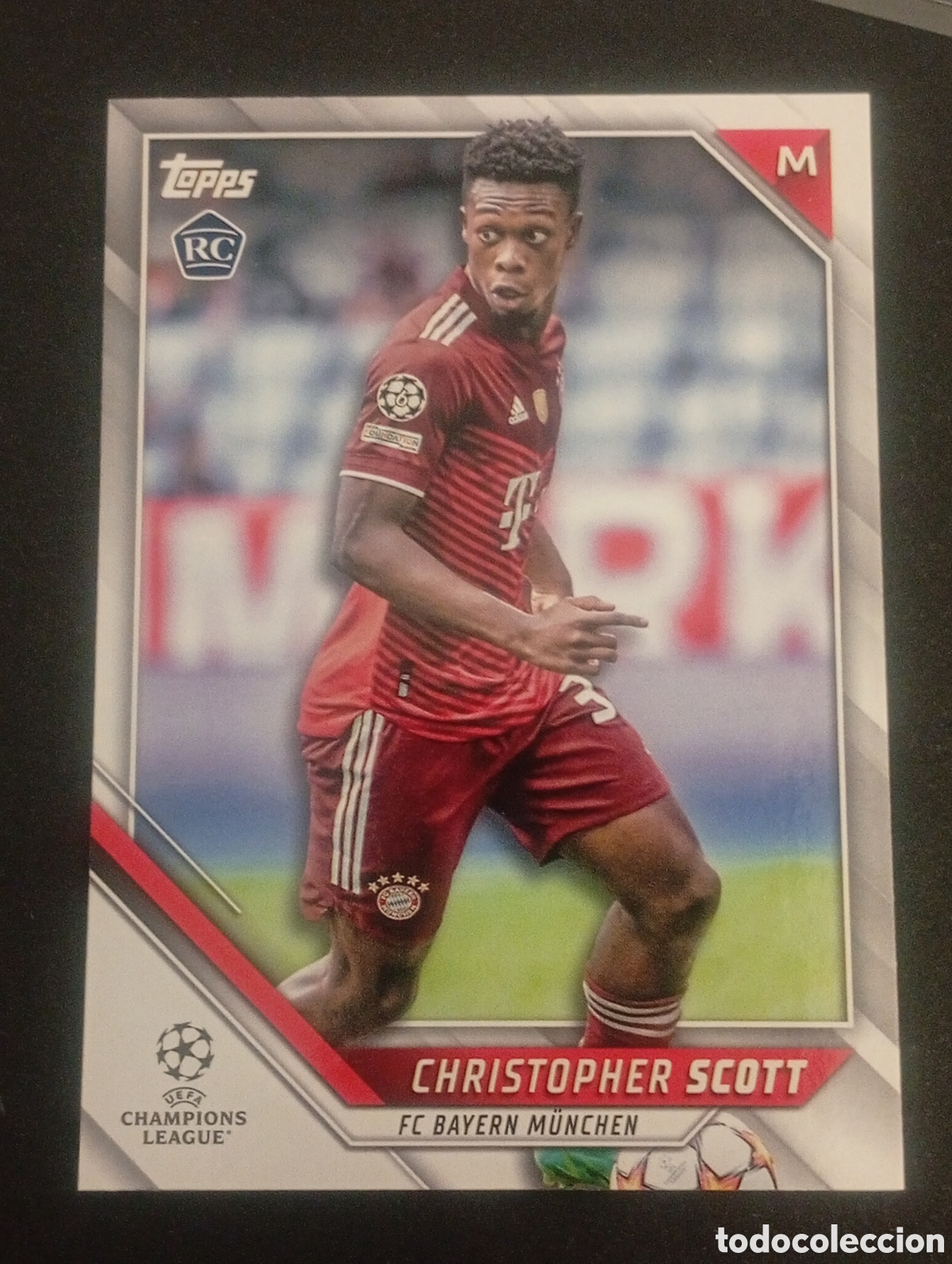 Cromos de f&uacute;tbol: jap&oacute;n rookie 16 SCOTT BAYERN M&Uuml;NCHEN TOPPS FLAGSHIP 2021 2022 21 22 CARDS PANINI