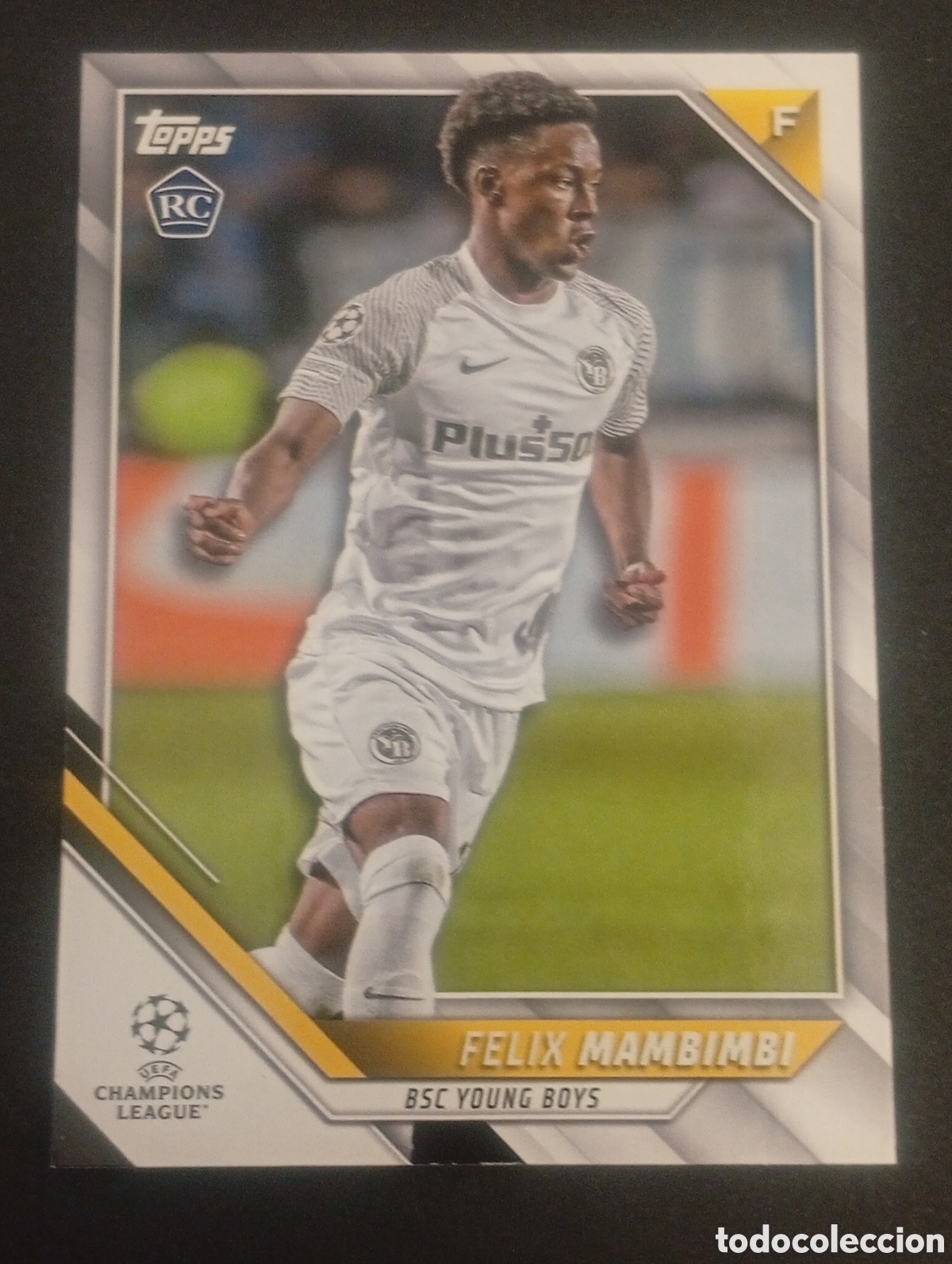 Cromos de f&uacute;tbol: jap&oacute;n rookie 49 FELIX MAMBIMBI YOUNG BOYS SUIZA TOPPS FLAGSHIP 2021 2022 21 22 CARDS PANINI