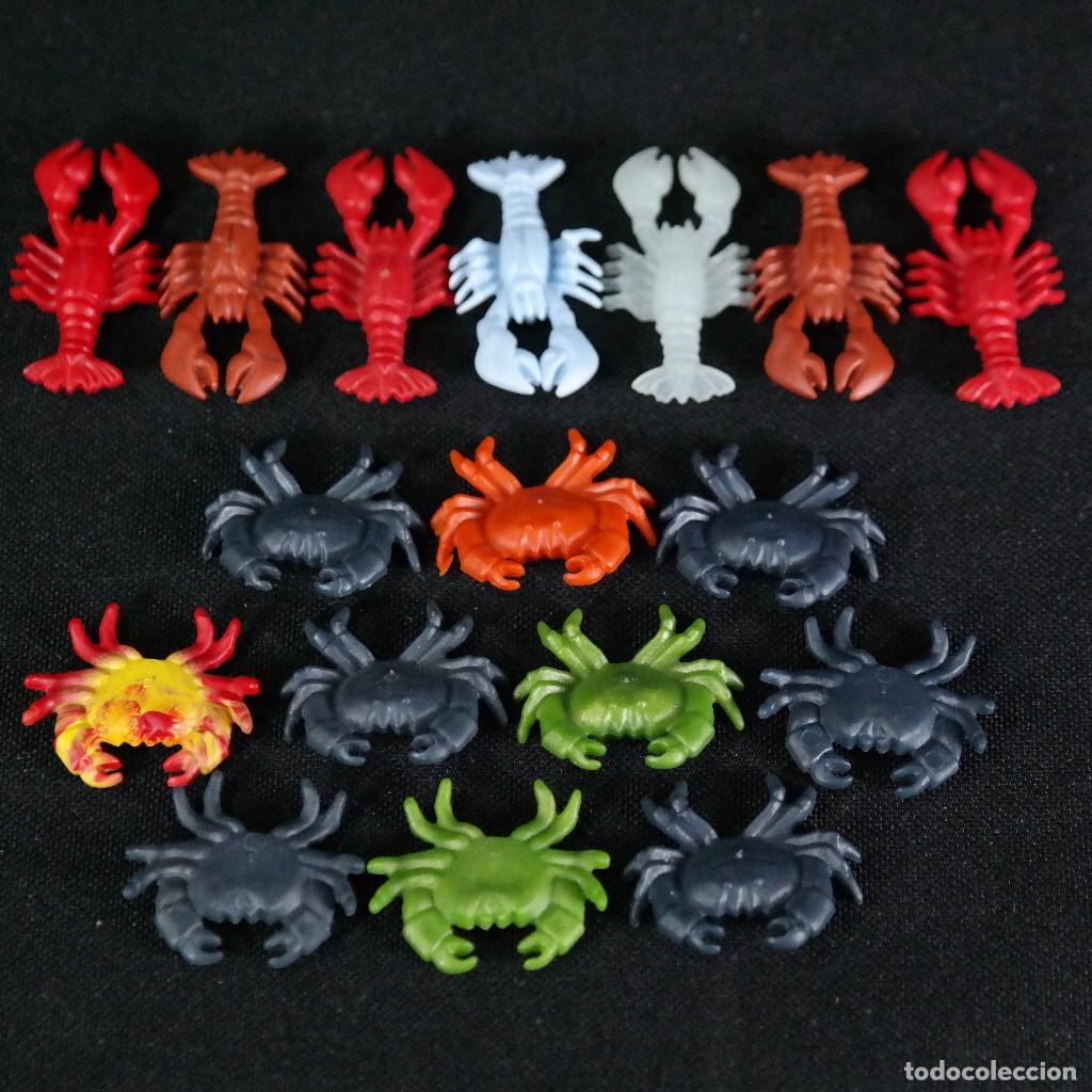 Cromos de f&uacute;tbol: Playmobil cangrejos ☼