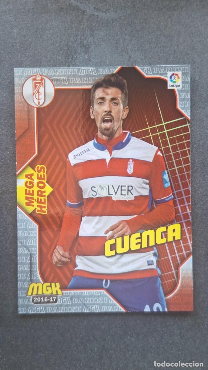 Cromos de f&uacute;tbol: L1 CUENCA GRANADA C. F. 269 MEGA HEROES PANINI MEGACRACKS 2016 2017 16 17