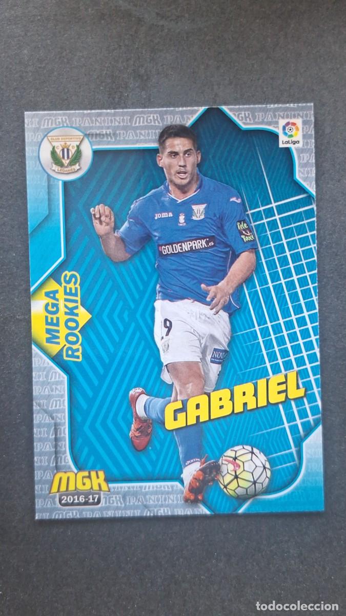 Cromos de f&uacute;tbol: L1 GABRIEL C. D. LEGANES 324 MEGA ROOKIES PANINI MEGACRACKS 2016 2017 16 17