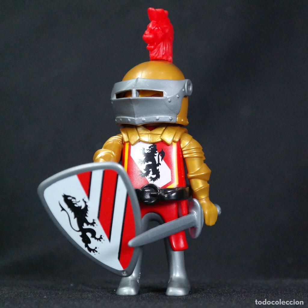 Cromos de f&uacute;tbol: Playmobil caballero medieval ☼