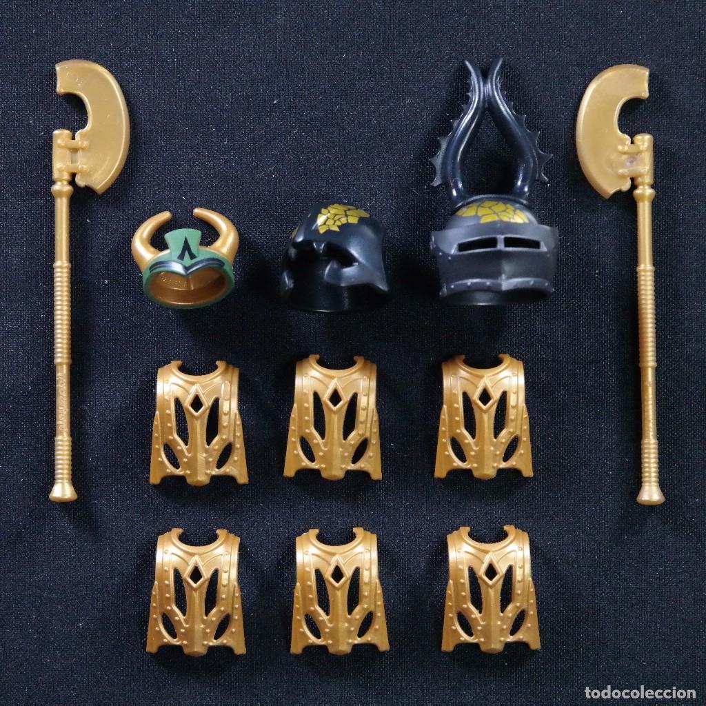 Cromos de f&uacute;tbol: Playmobil accesorios medievales ☼