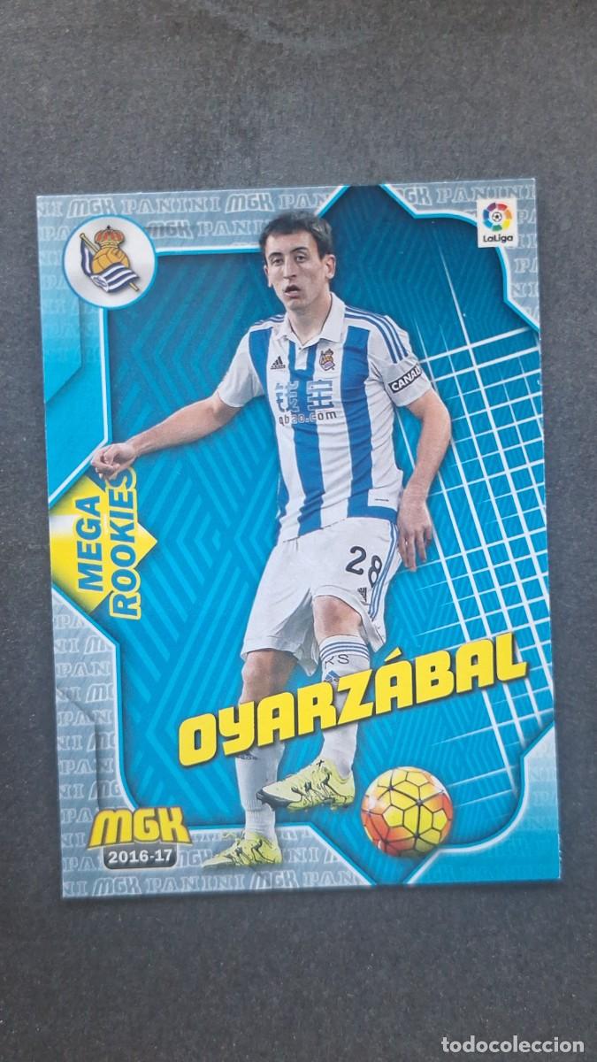 Cromos de f&uacute;tbol: L1 OYARZABAL REAL SOCIEDAD 432 MEGA ROOKIES PANINI MEGACRACKS 2016 2017 16 17