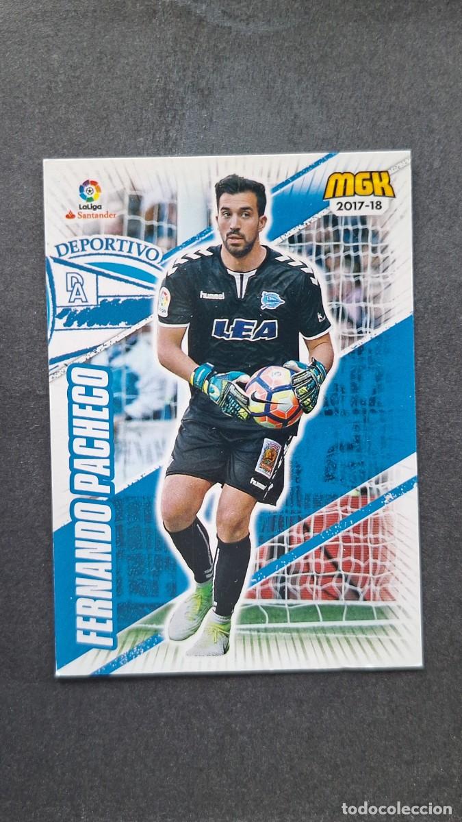 Cromos de f&uacute;tbol: L1 FERNANDO PACHECO DEPORTIVO ALAVES 2 PANINI MEGACRACKS 2017 2018 17 18