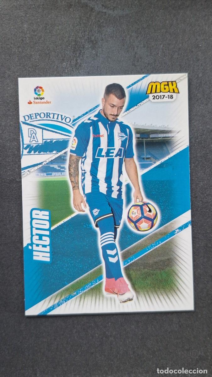 Cromos de f&uacute;tbol: L1 HECTOR DEPORTIVO ALAVES 9 PANINI MEGACRACKS 2017 2018 17 18