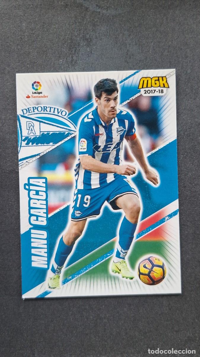 Cromos de f&uacute;tbol: L1 MANU GARCIA DEPORTIVO ALAVES 10 PANINI MEGACRACKS 2017 2018 17 18