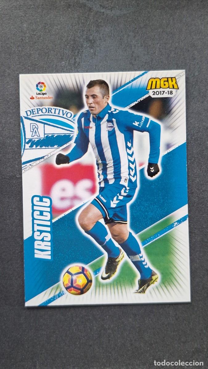 Cromos de f&uacute;tbol: L1 KRSTICIC DEPORTIVO ALAVES 12 PANINI MEGACRACKS 2017 2018 17 18