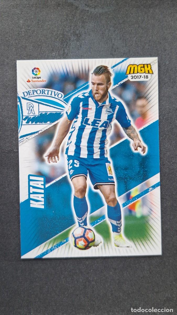 Cromos de f&uacute;tbol: L1 KATAI DEPORTIVO ALAVES 18 PANINI MEGACRACKS 2017 2018 17 18