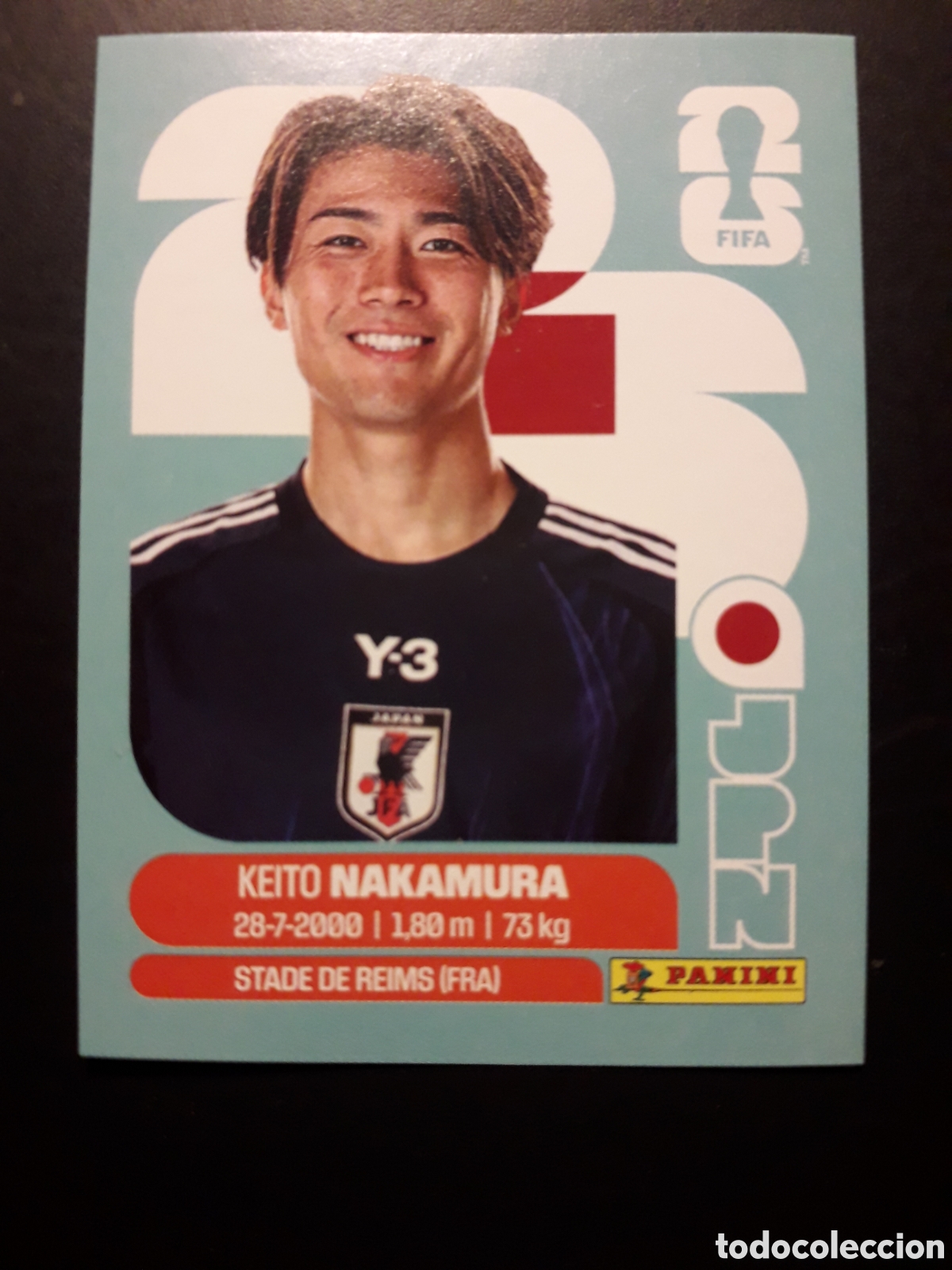 Cromos de f&uacute;tbol: NAKAMURA JAP&Oacute;N JPN 15 MUNDIAL F&Uacute;TBOL 2026 FIFA WORLD CUP PANINI SIN PEGAR PEDIDO M&Iacute;NIMO 3&euro;