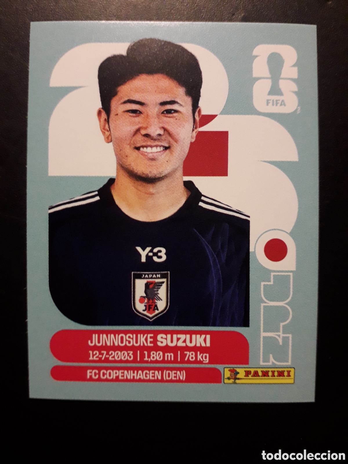 Cromos de f&uacute;tbol: SUZUKI JAP&Oacute;N JPN 5 MUNDIAL F&Uacute;TBOL 2026 FIFA WORLD CUP PANINI SIN PEGAR PEDIDO M&Iacute;NIMO 3&euro;