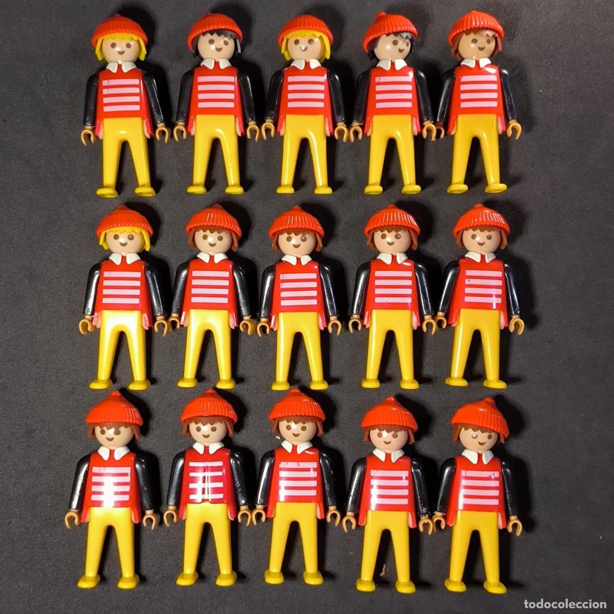 Cromos de f&uacute;tbol: Playmobil 15 figuras Antex ☼