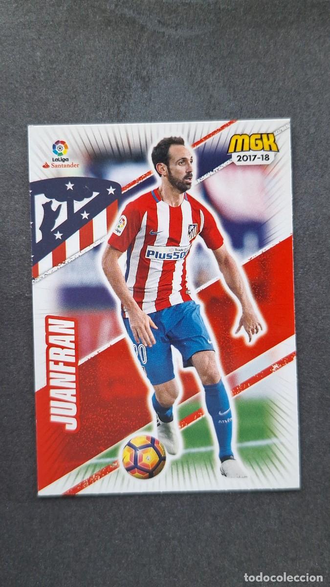 Cromos de f&uacute;tbol: L1 JUANFRAN ATLETICO DE MADRID 58 PANINI MEGACRACKS 2017 2018 17 18