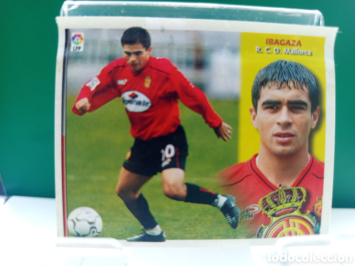 Football Stickers: ❇️ CROMO ⚽ IBAGAZA MALLORCA LIGA 02 03 2002 2003 LFP ESTE PANINI DESPEGADO EN VENTANILLA ❇️