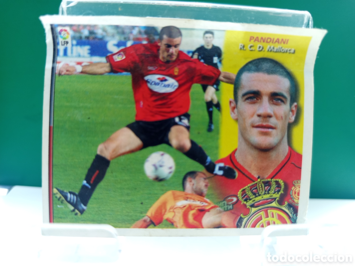 Fu&szlig;ball-Sticker: ❇️ CROMO ⚽ PANDIANI MALLORCA COLOCA LIGA 02 03 2002 2003 LFP ESTE PANINI DESPEGADO EN VENTANILLA ❇️