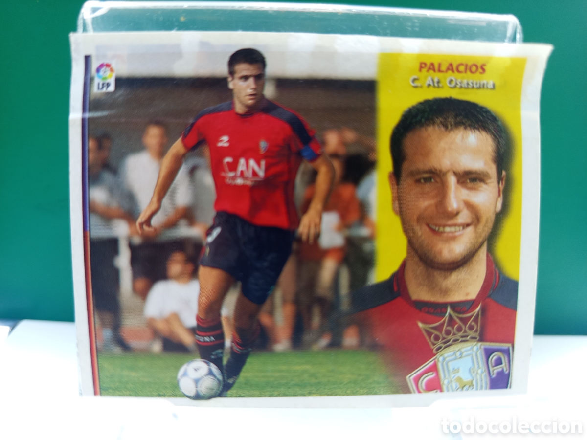 Fu&szlig;ball-Sticker: ❇️ CROMO ⚽ PALACIOS OSASUNA LIGA 02 03 2002 2003 LFP ESTE PANINI DESPEGADO EN VENTANILLA ❇️