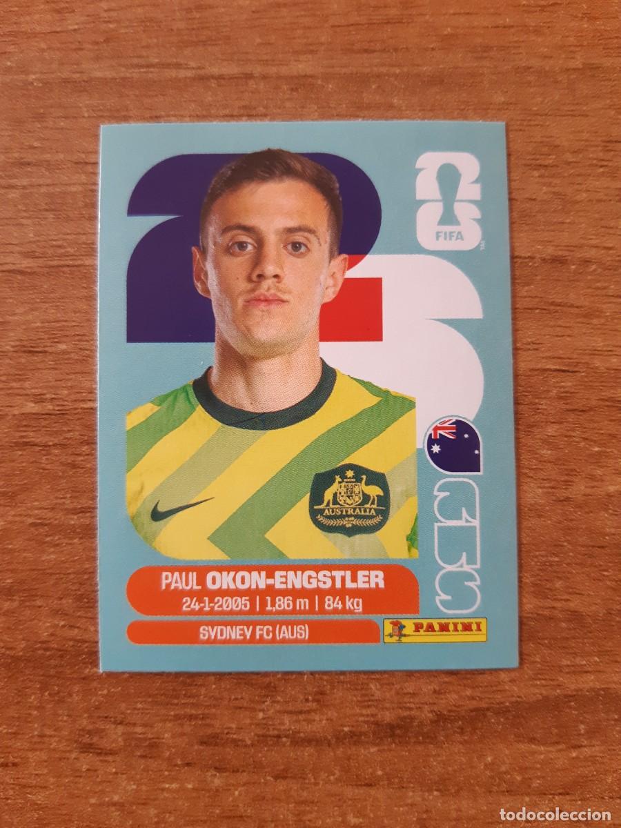 Cromos de f&uacute;tbol: PAUL OKON-ENGSTLER AUSTRALIA UPDATE SET ACTUALIZACI&Oacute;N MUNDIAL 2026 PANINI STICKERS. NUEVO