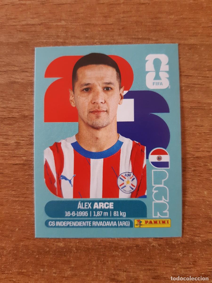 Cromos de f&uacute;tbol: ALEX ARCE PARAGUAY UPDATE SET ACTUALIZACI&Oacute;N MUNDIAL 2026 PANINI STICKERS. NUEVO