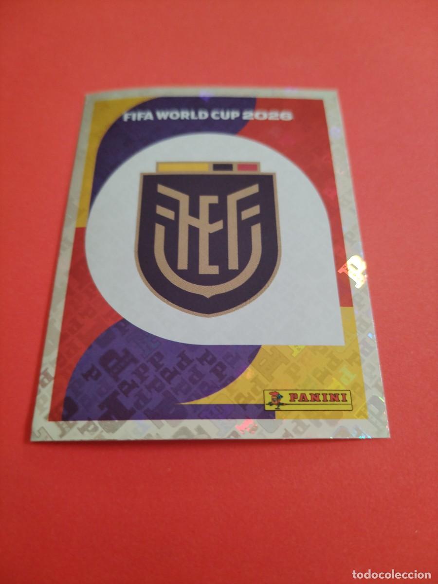 Cromos de f&uacute;tbol: CROMO MUNDIAL 2026 - ECUADOR ECU 1