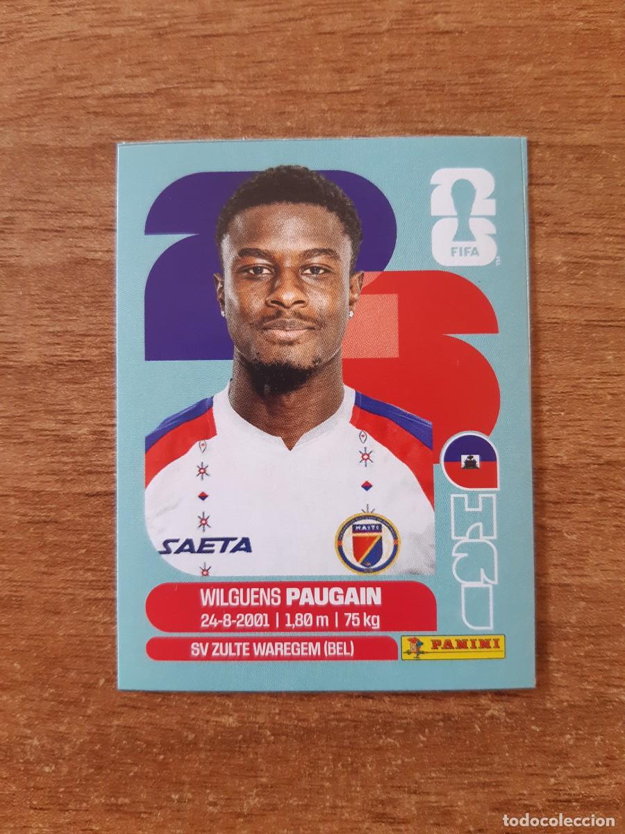 Cromos de f&uacute;tbol: WILGUENS PAUGAIN HAIT&Iacute; UPDATE SET ACTUALIZACI&Oacute;N MUNDIAL 2026 PANINI STICKERS. NUEVO