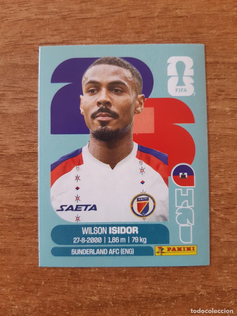 Cromos de f&uacute;tbol: WILSON ISIDOR HAIT&Iacute; UPDATE SET ACTUALIZACI&Oacute;N MUNDIAL 2026 PANINI STICKERS. NUEVO