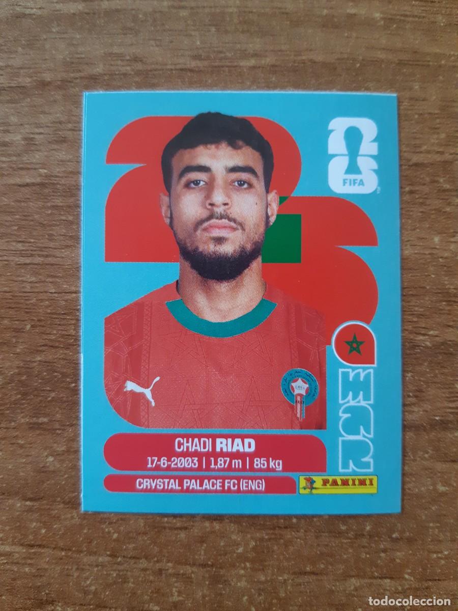 Cartes &agrave; collectionner de Football: CHADI RIAD MARRUECOS UPDATE SET ACTUALIZACI&Oacute;N MUNDIAL 2026 PANINI STICKERS. NUEVO