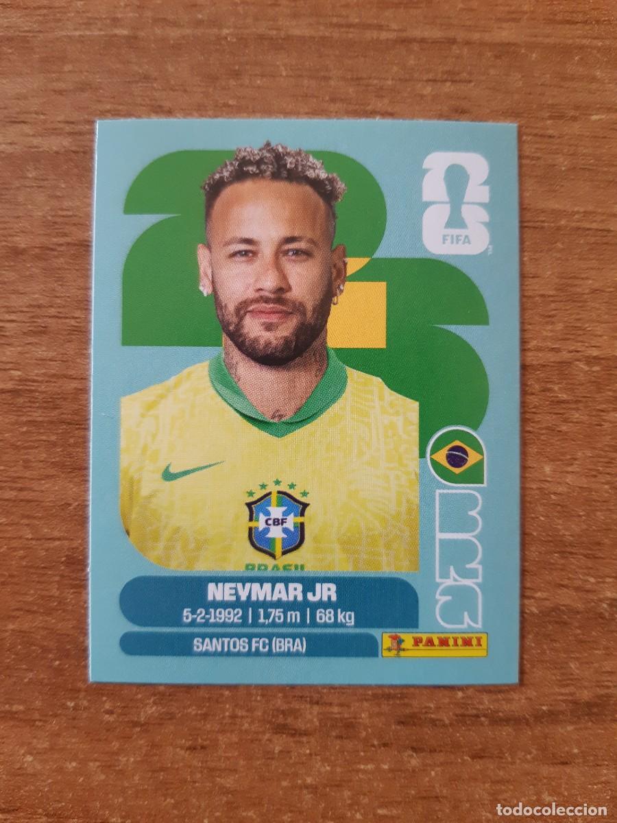 Cartes &agrave; collectionner de Football: NEYMAR JR BRASIL UPDATE SET ACTUALIZACI&Oacute;N MUNDIAL 2026 PANINI STICKERS. NUEVO