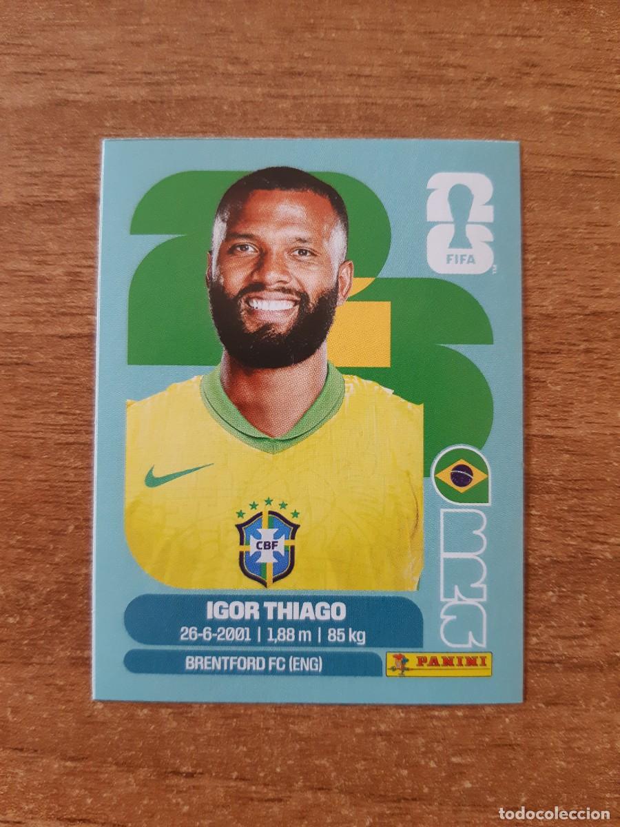 Cartes &agrave; collectionner de Football: IGOR THIAGO BRASIL UPDATE SET ACTUALIZACI&Oacute;N MUNDIAL 2026 PANINI STICKERS. NUEVO