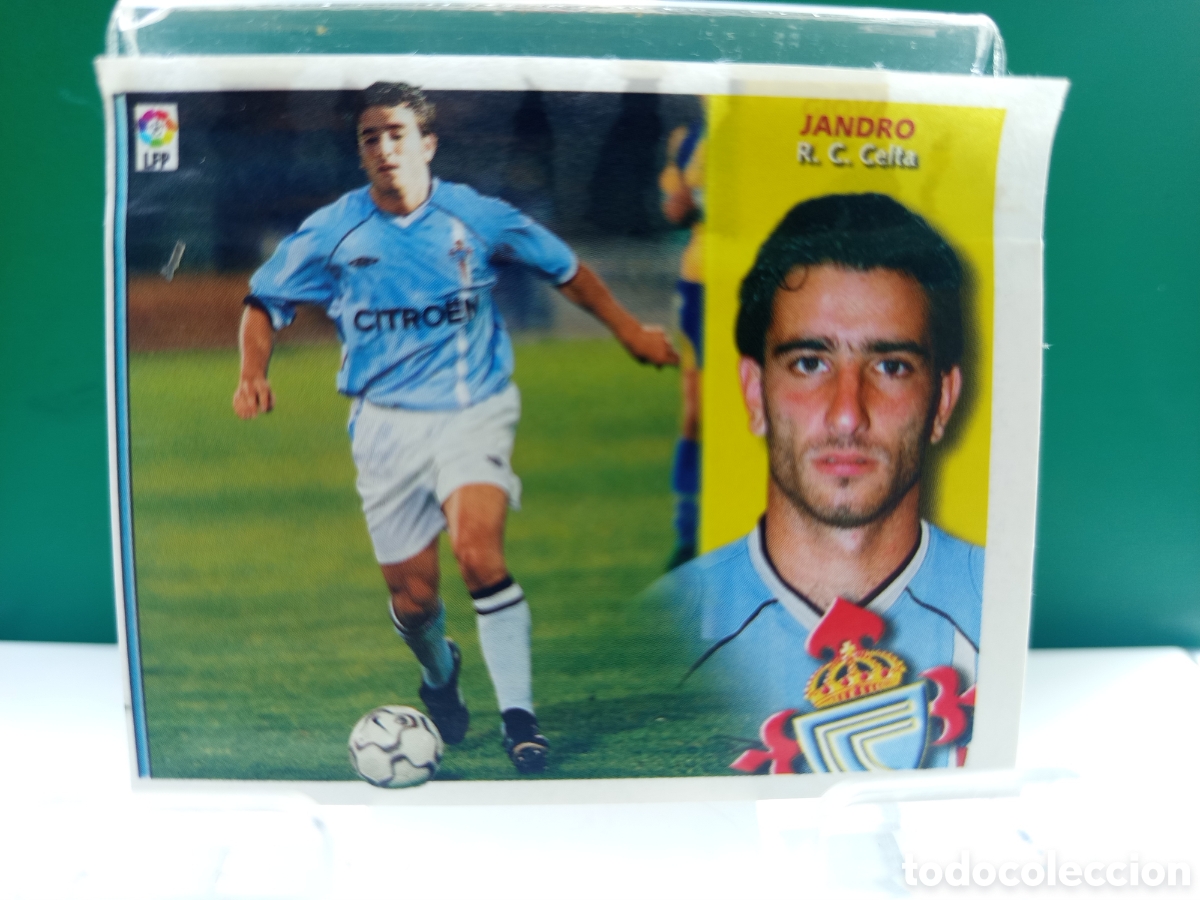 Figurine di Calcio: ❇️ CROMO ⚽ JANDRO CELTA DE VIGO COLOCA LIGA 02 03 2002 2003 ESTE PANINI DESPEGADO EN VENTANILLA ❇️