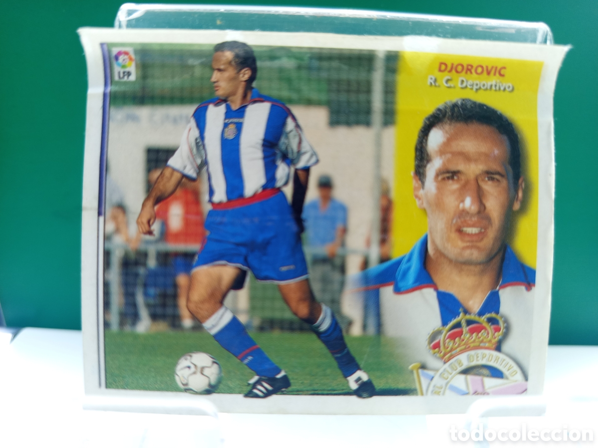 Cromos de Futebol: ❇️ CROMO ⚽ DJOROVIC DEPORTIVO DE LA CORU&Ntilde;A LIGA 02 03 2002 2003 ESTE PANINI DESPEGADO VENTANILLA ❇️