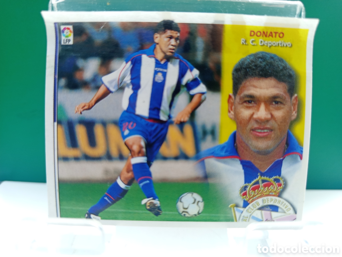 Football Stickers: ❇️ CROMO ⚽ DONATO DEPORTIVO DE LA CORU&Ntilde;A LIGA 02 03 2002 2003 ESTE PANINI DESPEGADO VENTANILLA ❇️