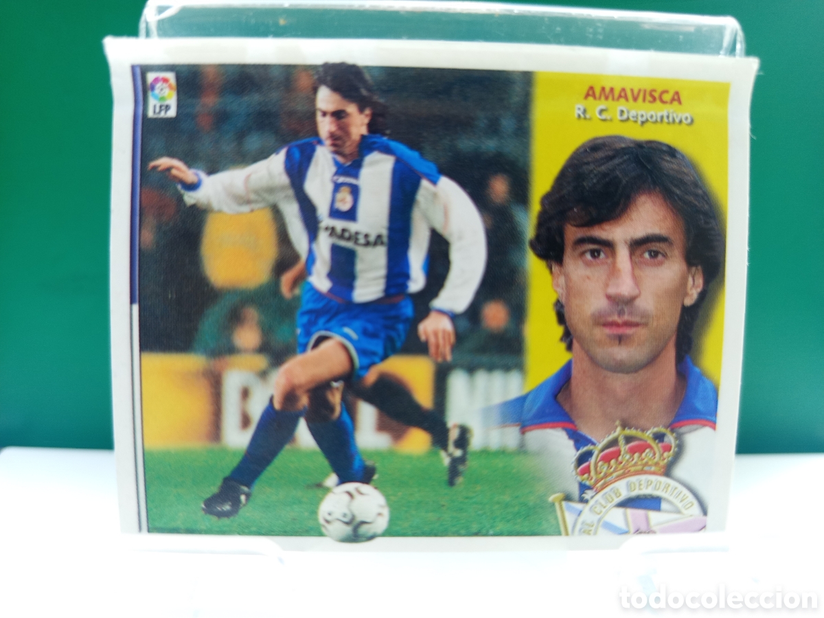 Football Stickers: ❇️ CROMO ⚽ AMAVISCA DEPORTIVO DE LA CORU&Ntilde;A LIGA 02 03 2002 2003 ESTE PANINI DESPEGADO VENTANILLA ❇️