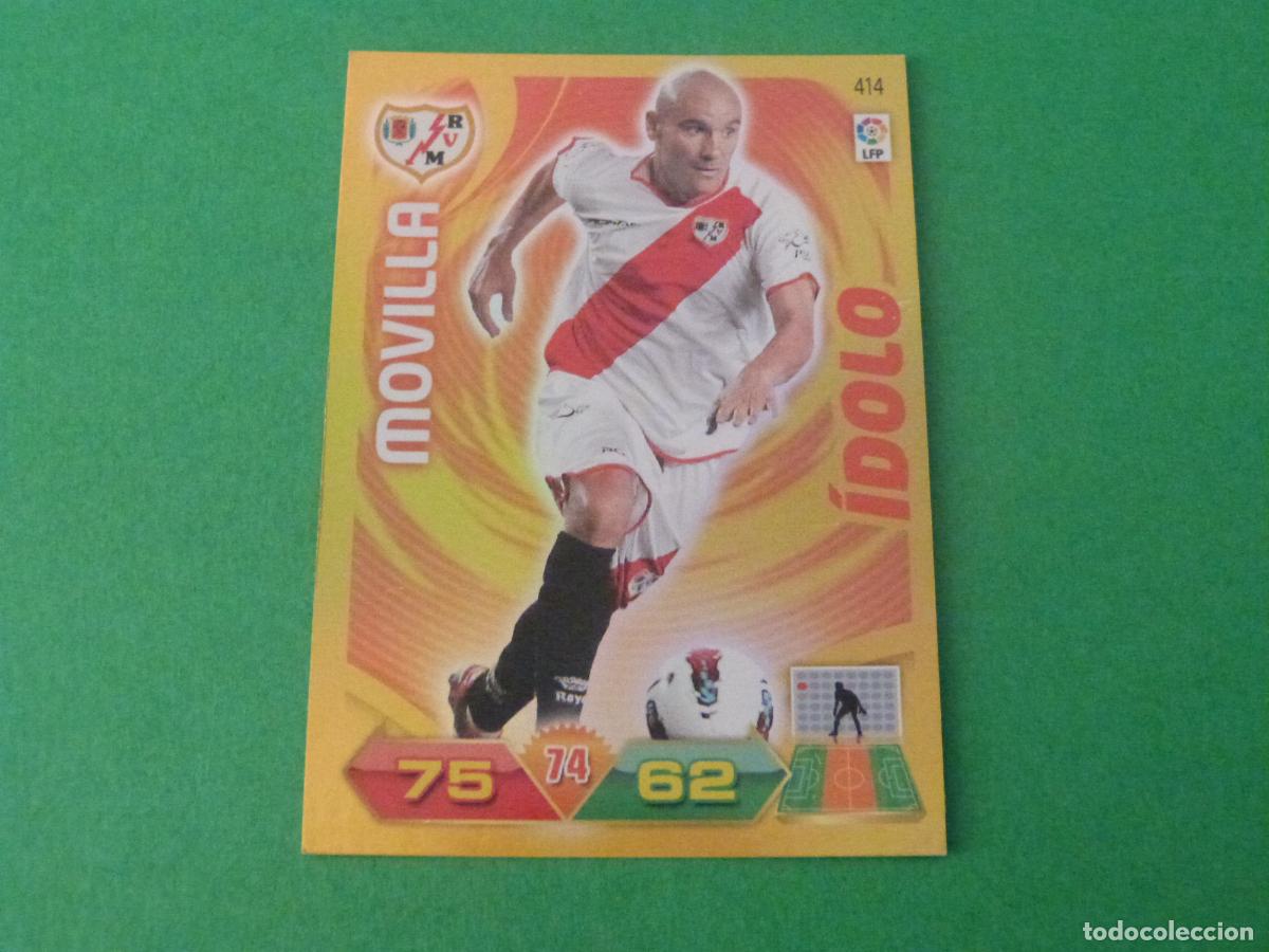 Cromos de f&uacute;tbol: TRADING CARD FUTBOL MOVILLA RAYO VALLECANO N&ordm; 414 LIGA ADRENALYN XL 2011-2012/11-12 PANINI