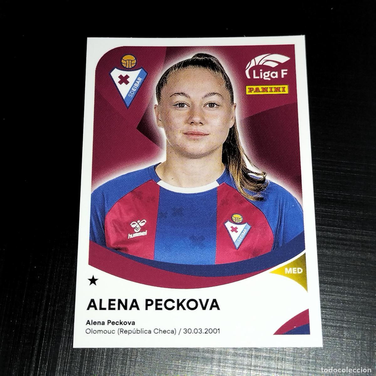 Cromos de f&uacute;tbol: 132 ALENA PECKOVA SD EIBAR CROMOS LIGA F FEMENINA PANINI 2024 2025 24 25