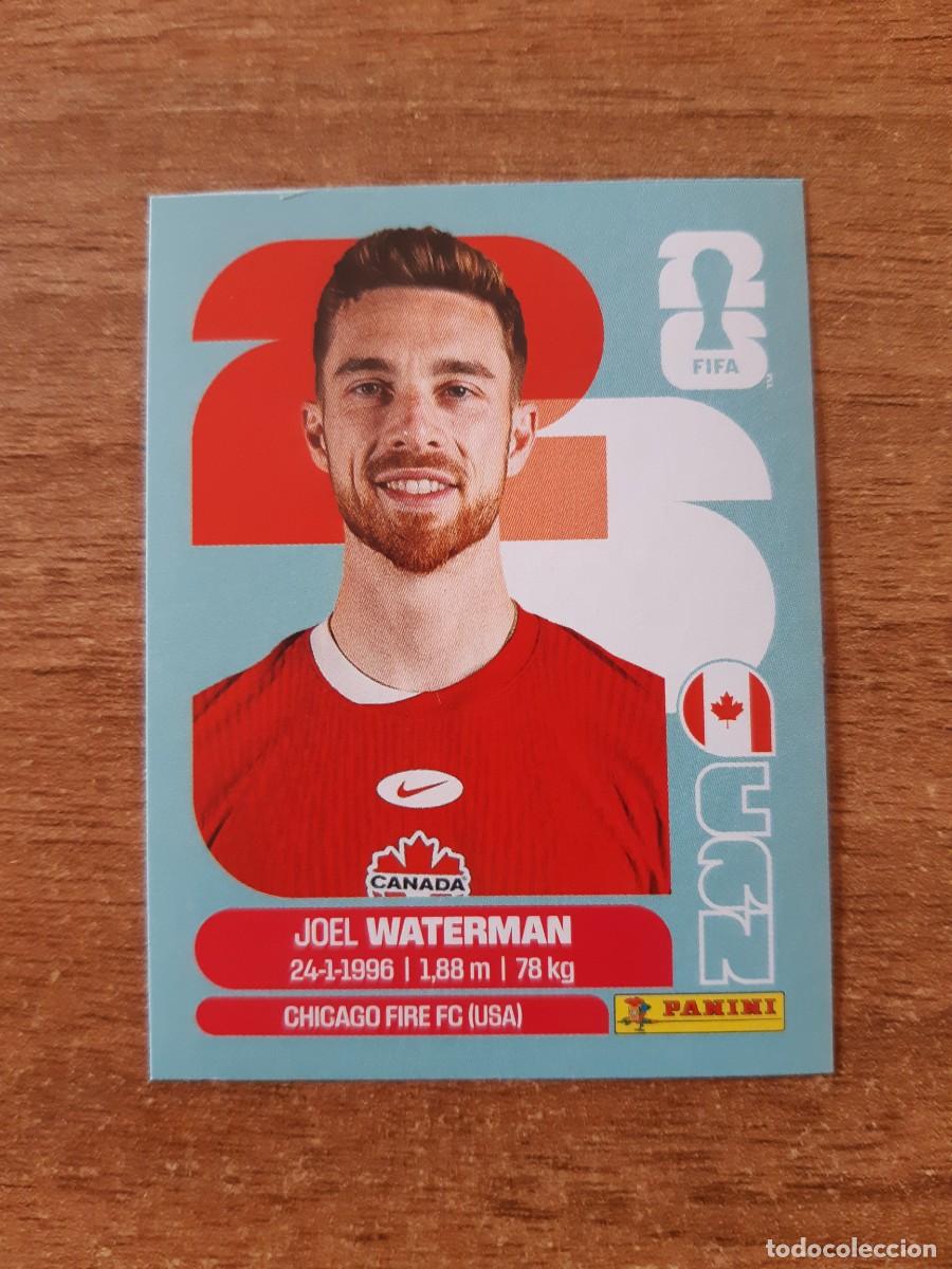 Cromos de f&uacute;tbol: JOEL WATERMAN CANAD&Aacute; UPDATE SET ACTUALIZACI&Oacute;N MUNDIAL 2026 PANINI STICKERS. NUEVO