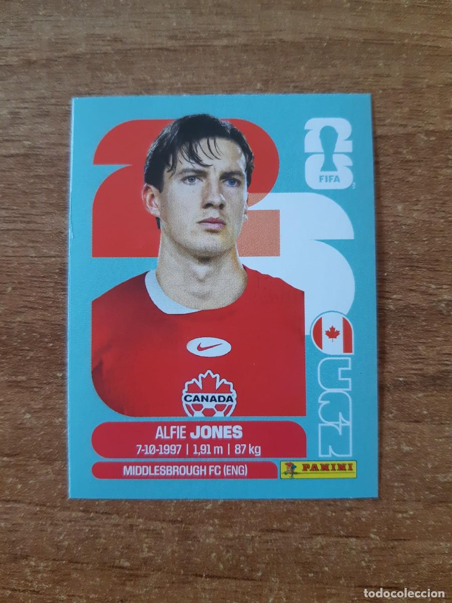 Cromos de f&uacute;tbol: ALFIE JONES CANAD&Aacute; UPDATE SET ACTUALIZACI&Oacute;N MUNDIAL 2026 PANINI STICKERS. NUEVO