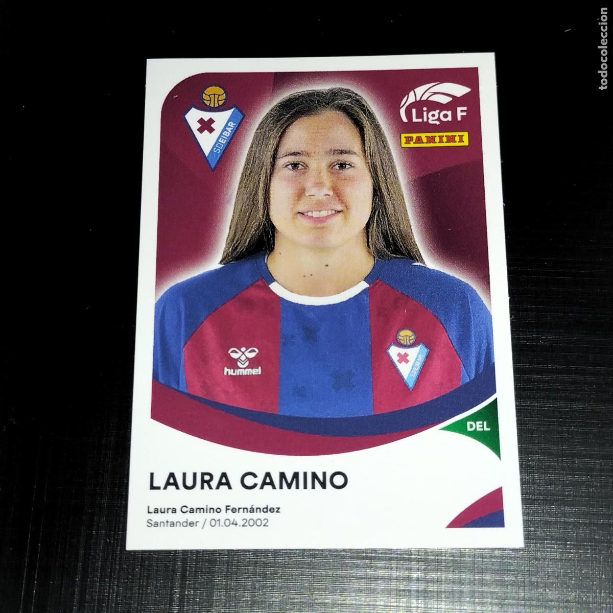 Cromos de f&uacute;tbol: 139 LAURA CAMINO SD EIBAR CROMOS LIGA F FEMENINA PANINI 2024 2025 24 25