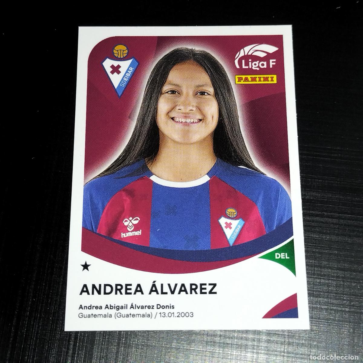 Cromos de f&uacute;tbol: 140 ANDREA ALVAREZ SD EIBAR CROMOS LIGA F FEMENINA PANINI 2024 2025 24 25