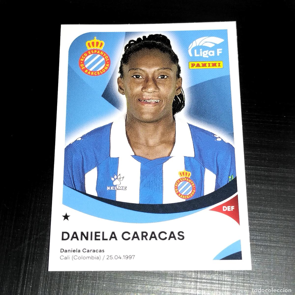 Cromos de f&uacute;tbol: 146 DANIELA CARACAS ESPANYOL CROMOS LIGA F FEMENINA PANINI 2024 2025 24 25