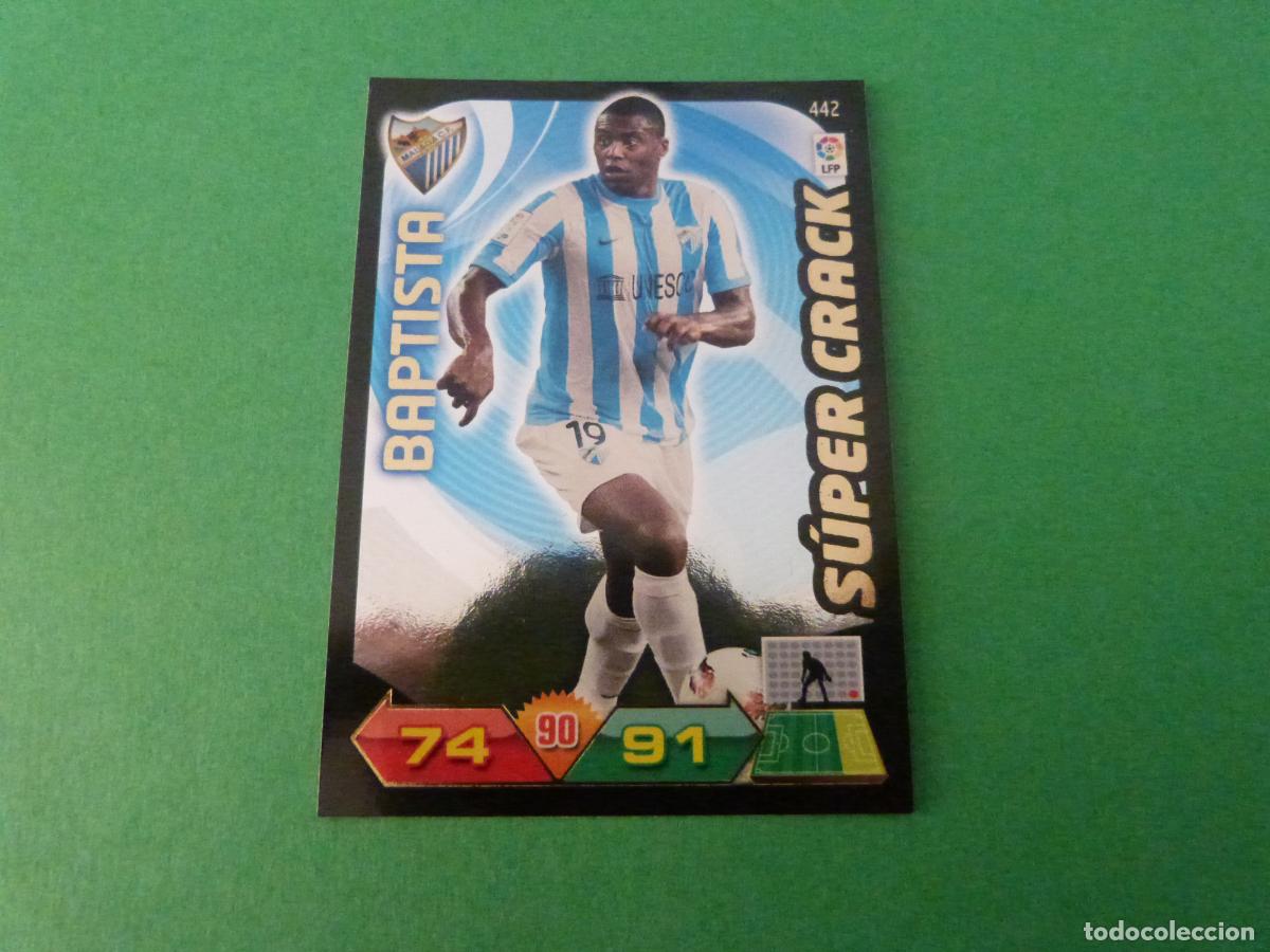 Cromos de f&uacute;tbol: TRADING CARD FUTBOL BAPTISTA MALAGA C.F. N&ordm; 442 LIGA ADRENALYN XL 2011-2012/11-12 PANINI