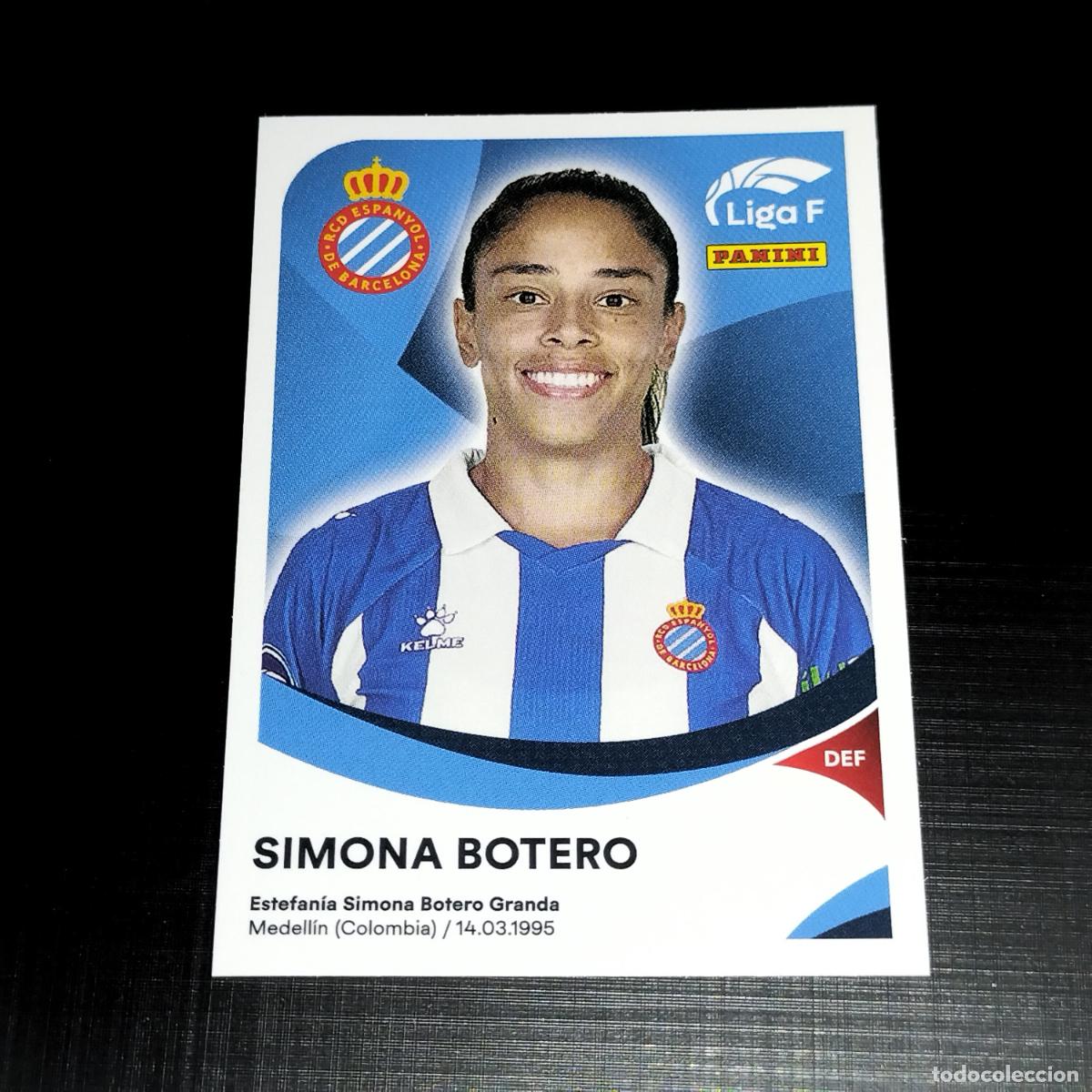Cromos de f&uacute;tbol: 150 SIMONA BOTERO ESPANYOL CROMOS LIGA F FEMENINA PANINI 2024 2025 24 25