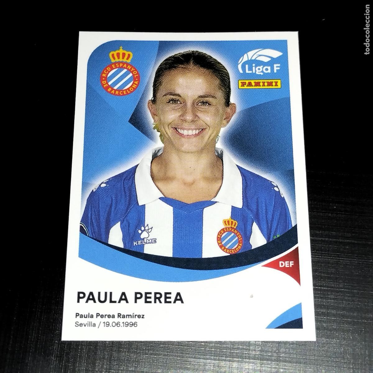 Cromos de Futebol: 151 PAULA PEREA ESPANYOL CROMOS LIGA F FEMENINA PANINI 2024 2025 24 25