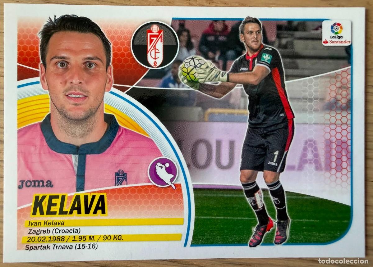 Cromos de Futebol: 2 KELAVA GRANADA 16 17 2016 2017 LIGA SANTANDER COLECCIONES ESTE SIN PEGAR STICKER
